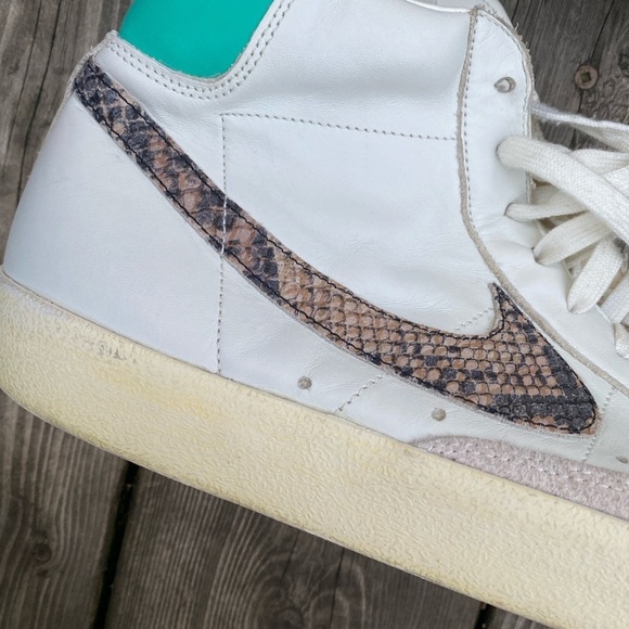 2012 Nike Blazer Mid ‘77 ‘Vintage Sail Atomic Teal’ Size 13 - Picture 11 of 14